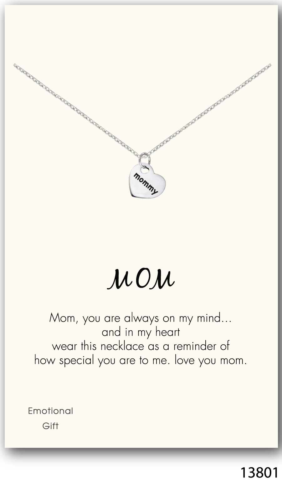 Mommy silver pendant 